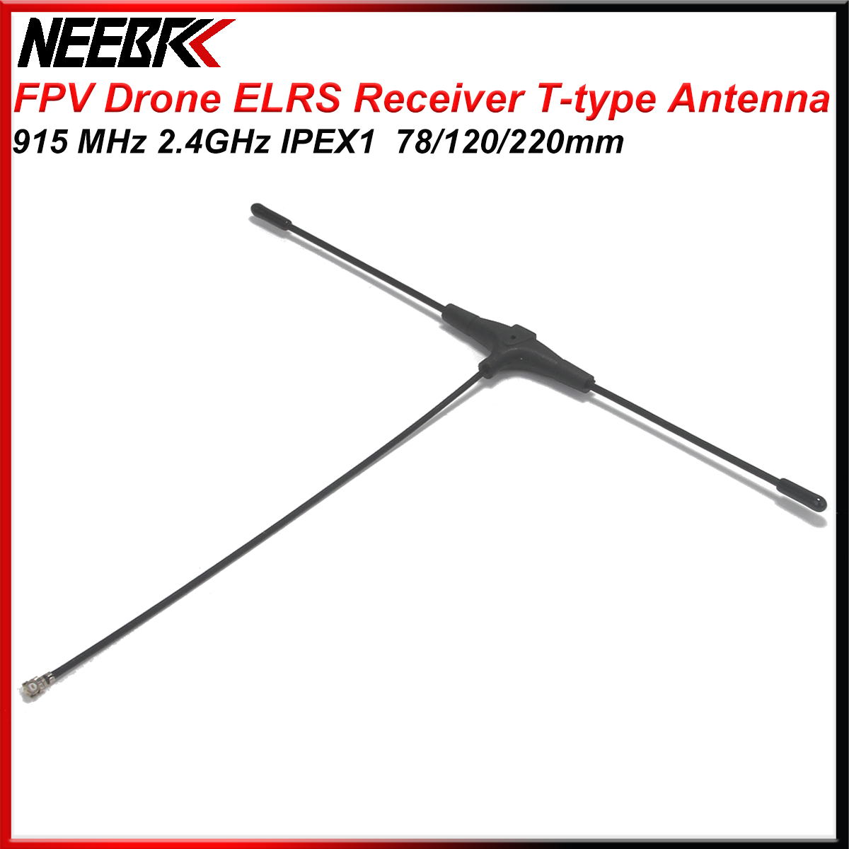 Tbs Fpv Crossfire - FPV Drone 915MHz 2,4GHz T-type Antenne