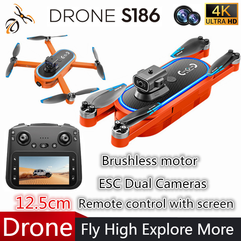 2025 S186 Drone Professionele  - Drone Gimbal 2 Axis recensie en prijs