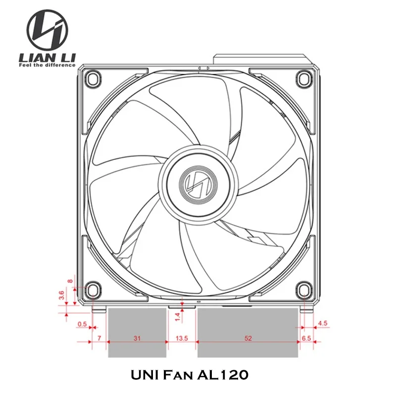 Lian Li UNI Fan AL120 ARGB Kab - Eachine Drone E010 recensie en prijs