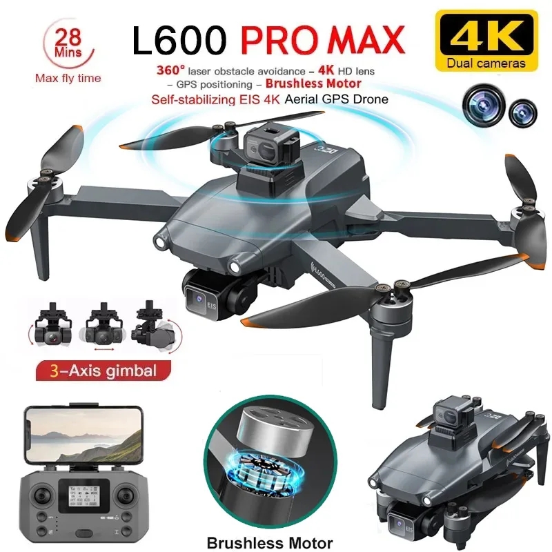 L600 PRO MAX GPS Drone Profess - Drone Gimbal Case recensie en prijs