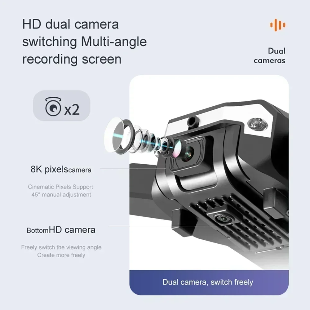 G6 Pro Drone met 8K Dubbele Ca - Drone Gimbal Brushless recensie en prijs