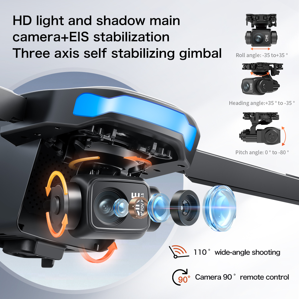 Nieuwe S-X1 MAX Drone GPS 8K P - Drone Gimbal Case recensie en prijs